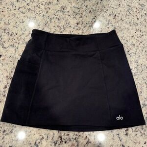 Alo Airbrush High-Waist Good Form Tennis Skirt